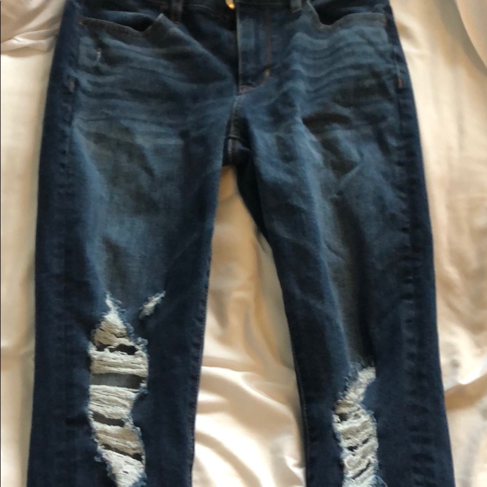 American eagle jeans with distress